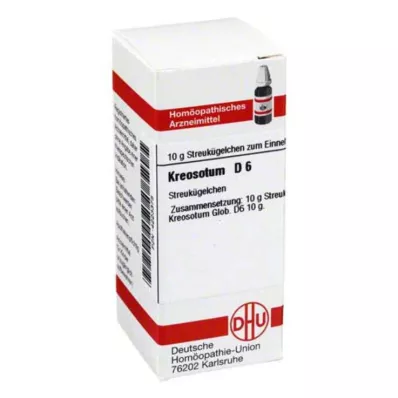 KREOSOTUM D 6 lodītes, 10 g KREOSOTUM D 6 lodītes, 10 g