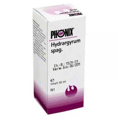 PHÖNIX HYDRARGYRUM spag. maisījums, 50 ml