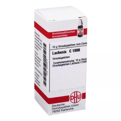 LACHESIS C 1000 globuļu, 10 g