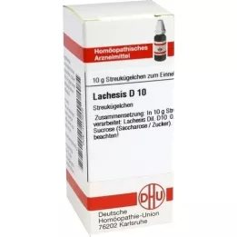 LACHESIS D 10 globules, 10 g