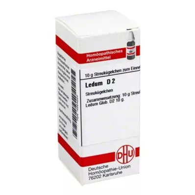 LEDUM D 2 globules, 10 g LEDUM D 2 globules, 10 g