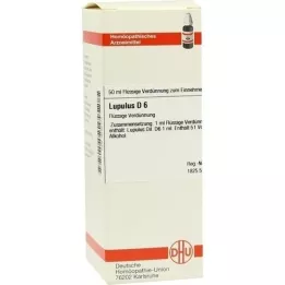 LUPULUS D 6 atšķaidījums, 50 ml