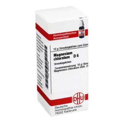 MAGNESIUM CHLORATUM D 6 lodītes, 10 g MAGNESIUM CHLORATUM D 6 lodītes, 10 g