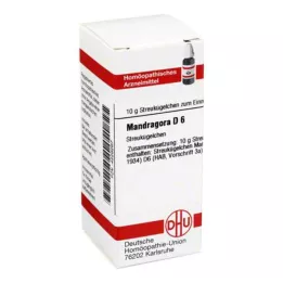 MANDRAGORA D 6 lodītes, 10 g