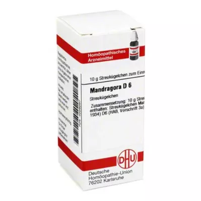 MANDRAGORA D 6 lodītes, 10 g MANDRAGORA D 6 lodītes, 10 g
