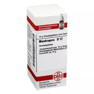 MANDRAGORA D 12 bumbiņas, 10 g MANDRAGORA D 12 bumbiņas, 10 g