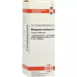 MANGANUM ACETICUM D 6 atšķaidījums, 20 ml