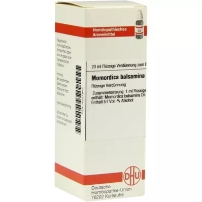 MOMORDICA BALSAMINA D 6 atšķaidījums, 20 ml