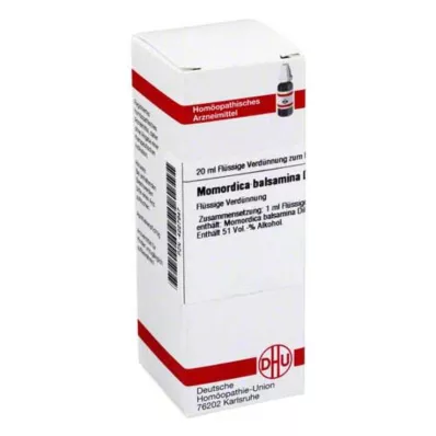 MOMORDICA BALSAMINA D 6 atšķaidījums, 20 ml MOMORDICA BALSAMINA D 6 atšķaidījums, 20 ml