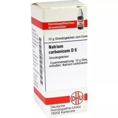 NATRIUM CARBONICUM D 6 lodītes, 10 g