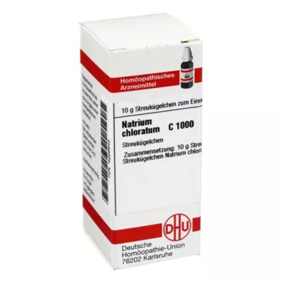 NATRIUM CHLORATUM C 1000 globuļu, 10 g