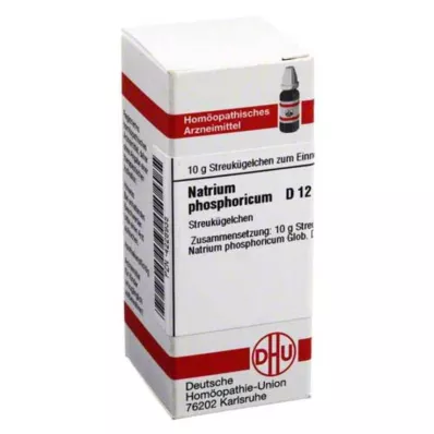 NATRIUM PHOSPHORICUM D 12 bumbiņas, 10 g