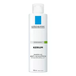 ROCHE-POSAY Kerium želejas šampūns taukainai ādai, 200 ml