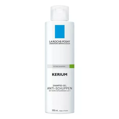 ROCHE-POSAY Kerium želejas šampūns taukainai ādai, 200 ml ROCHE-POSAY Kerium želejas šampūns taukainai ādai, 200 ml