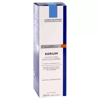 ROCHE-POSAY Kerium sausas ādas krēmveida šampūns, 200 ml ROCHE-POSAY Kerium sausas ādas krēmveida šampūns, 200 ml