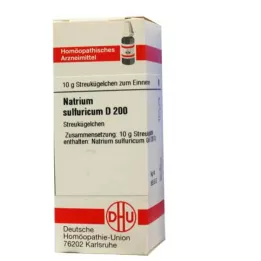 NATRIUM SULFURICUM D 200 bumbiņas, 10 g