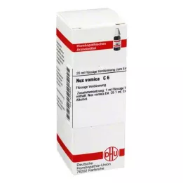 NUX VOMICA C 6 atšķaidījums, 20 ml