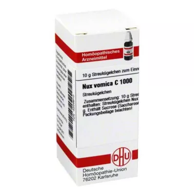 NUX VOMICA C 1000 globuļu, 10 g