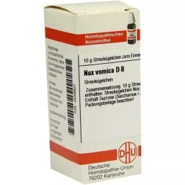 NUX VOMICA D 8 globules, 10 g