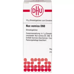 NUX VOMICA D 60 bumbiņas, 10 g