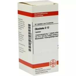 OKOUBAKA D 12 tabletes, 80 kapsulas