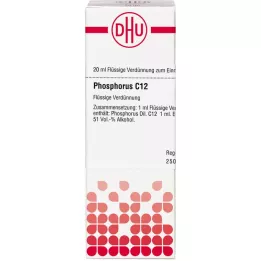 PHOSPHORUS C 12 atšķaidījums, 20 ml