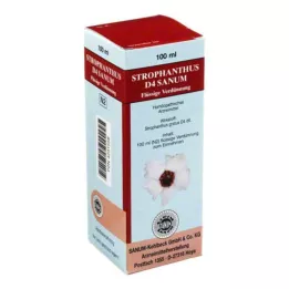 STROPHANTHUS D 4 Sanum pilieni, 100 ml