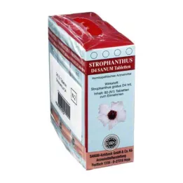 STROPHANTHUS D 4 Sanum tabletes, 3X80 kapsulas