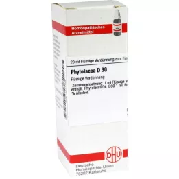 PHYTOLACCA D 30 atšķaidījums, 20 ml