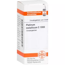 PLATINUM METALLICUM C 1000 globuļu, 10 g