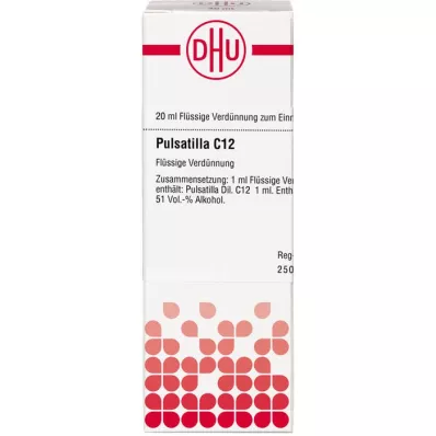 PULSATILLA C 12 atšķaidījums, 20 ml