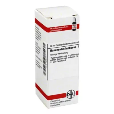RANUNCULUS BULBOSUS D 12 atšķaidījums, 20 ml RANUNCULUS BULBOSUS D 12 atšķaidījums, 20 ml