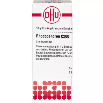 RHODODENDRON C 200 bumbiņas, 10 g