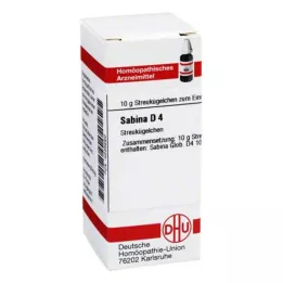 SABINA D 4 globules, 10 g
