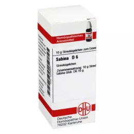 SABINA D 6 lodītes, 10 g