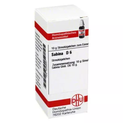 SABINA D 6 lodītes, 10 g