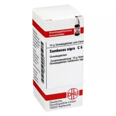 SAMBUCUS NIGRA C 6 lodītes, 10 g SAMBUCUS NIGRA C 6 lodītes, 10 g