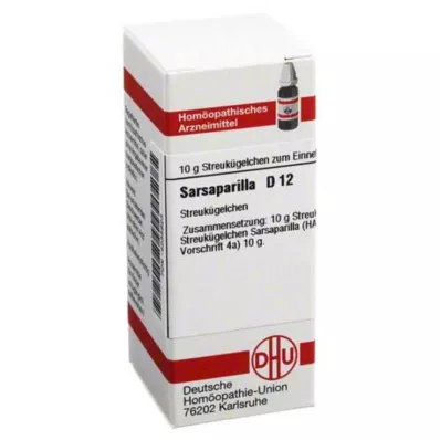 SARSAPARILLA D 12 bumbiņas, 10 g SARSAPARILLA D 12 bumbiņas, 10 g