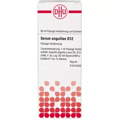 SERUM ANGUILLAE D 12 atšķaidījums, 50 ml