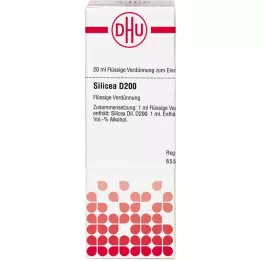 SILICEA D 200 atšķaidījums, 20 ml