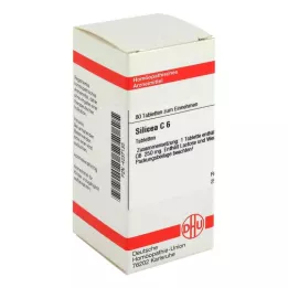 SILICEA C 6 tabletes, 80 kapsulas