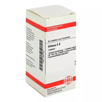 SILICEA C 6 tabletes, 80 kapsulas