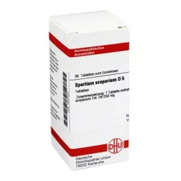 SPARTIUM SCOPARIUM D 6 tabletes, 80 kapsulas