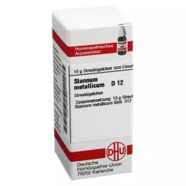 STANNUM METALLICUM D 12 bumbiņas, 10 g