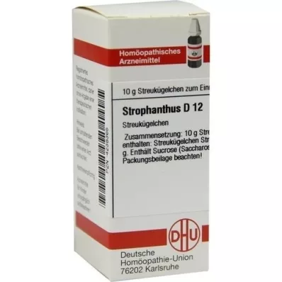 STROPHANTHUS D 12 bumbiņas, 10 g