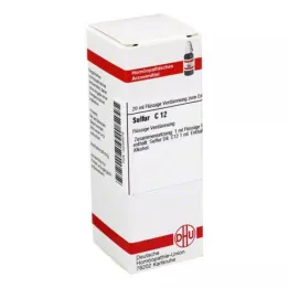 SULFUR C 12 atšķaidījums, 20 ml