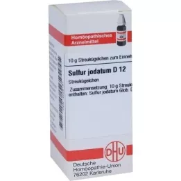 SULFUR JODATUM D 12 bumbiņas, 10 g