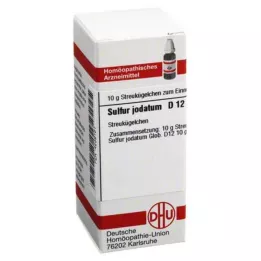 SULFUR JODATUM D 12 bumbiņas, 10 g
