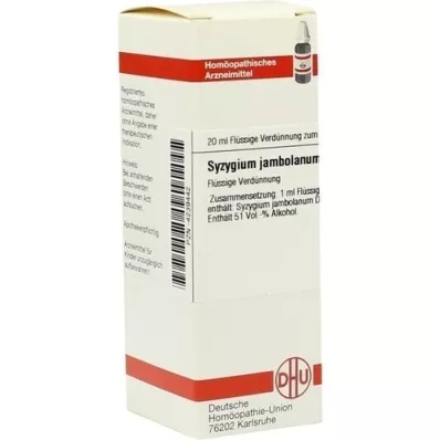 SYZYGIUM JAMBOLANUM D 4 atšķaidījums, 20 ml