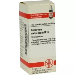 TELLURIUM metallicum D 12 lodītes, 10 g